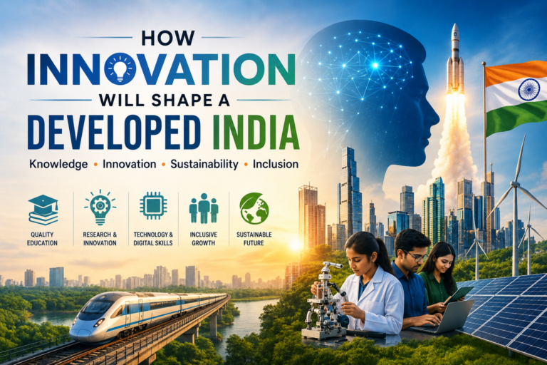 How Innovation Will Shape a Developed India