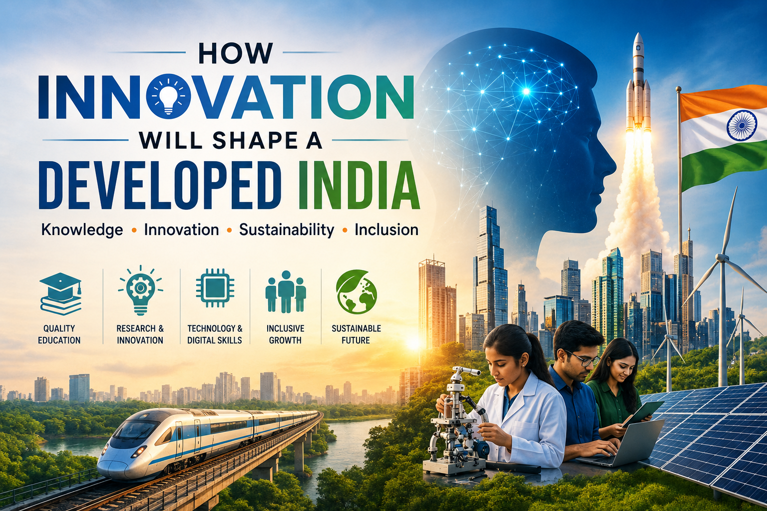 How Innovation Will Shape a Developed India
