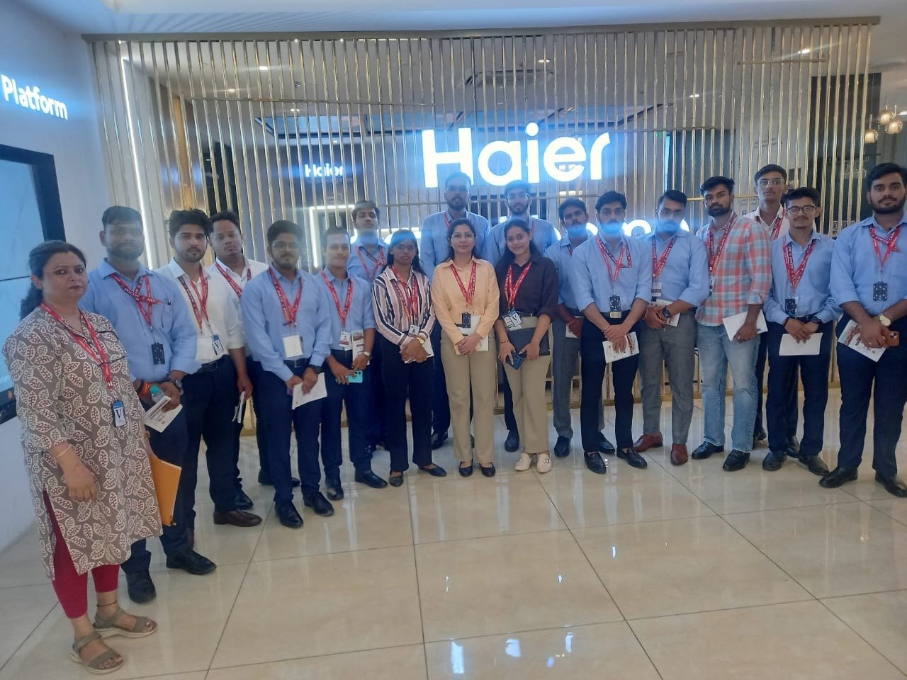 Haier Industrial Visit